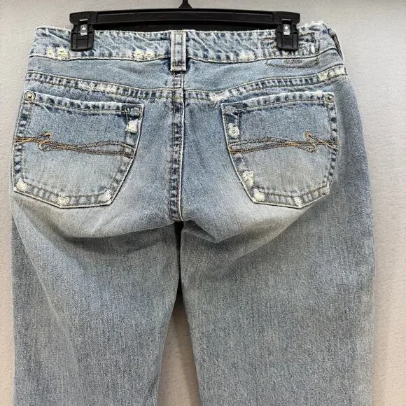 Silver Jeans Women's 28x33 (6) Light Blue Blaze Flare Vintage Preppy Normcore - Picture 3 of 15